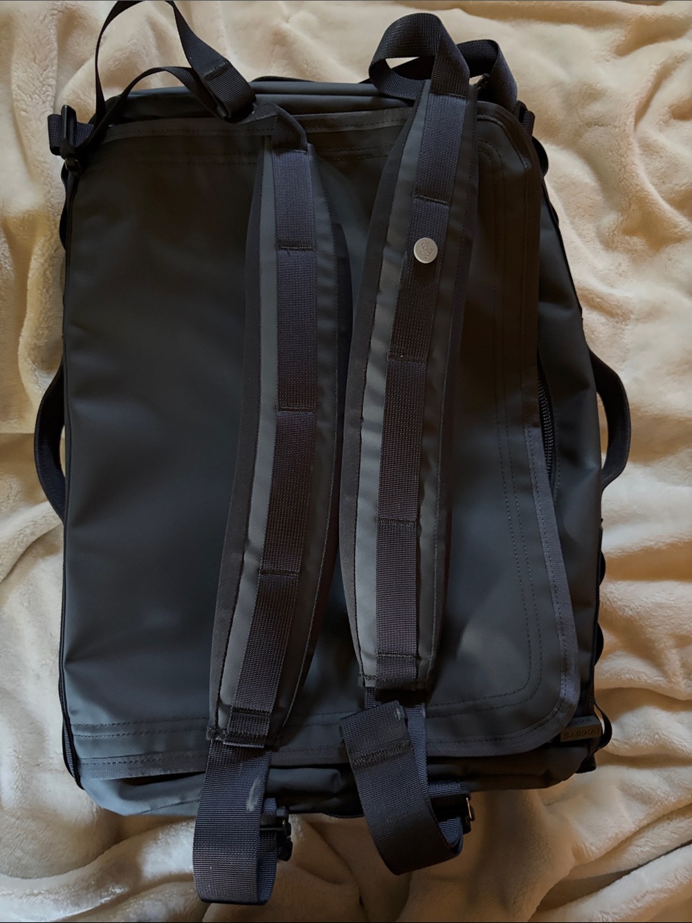 Baboon to the Moon Go Bag Small 40L Grey - NEVER USED